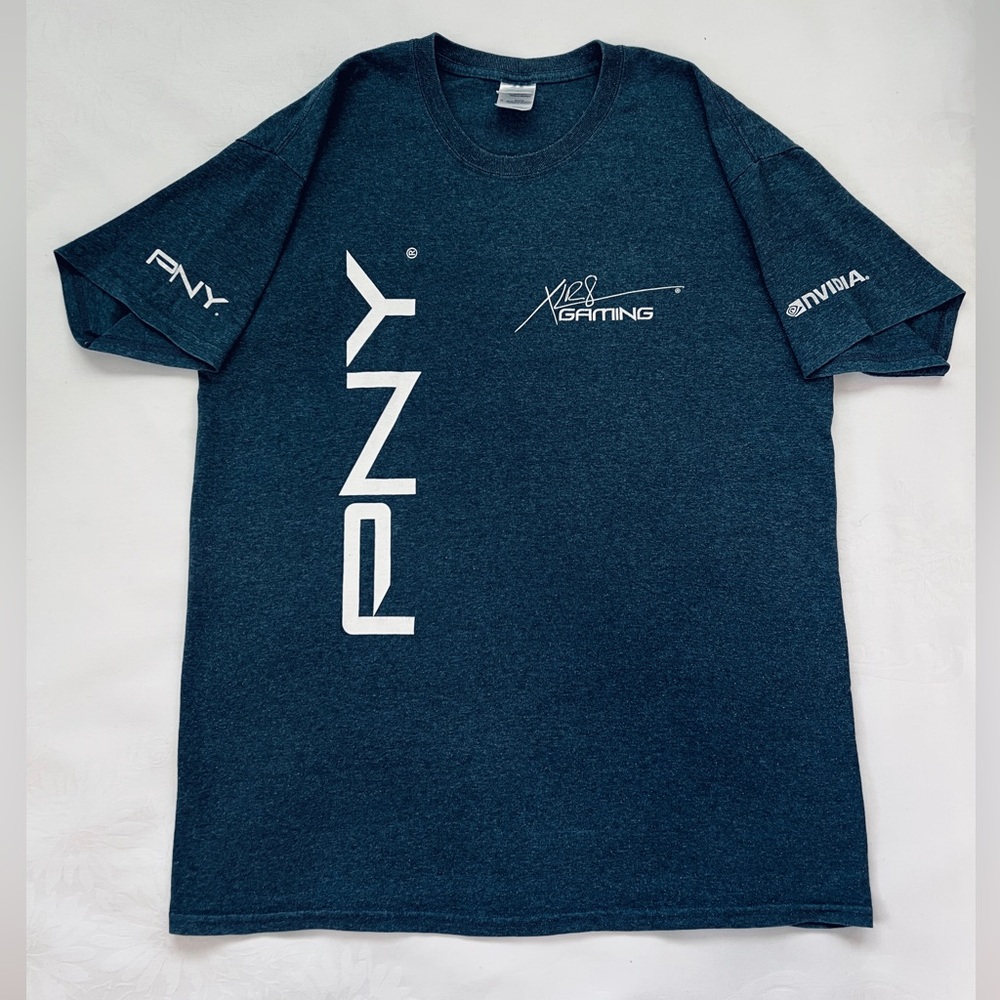 2012 PNY XLR8 NVIDIA GeForce GTX GPU Graphics Card Swag Merch T-Shirt - L